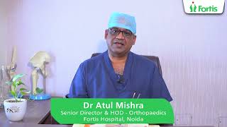 Advanced ACL Treatment Dr Atul Mishra on Minimally Invasive Surgery at Fortis Noida [upl. by Mickelson565]