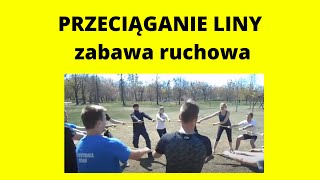 NIETYPOWE PRZECIĄGANIE LINY  ZABAWA RUCHOWA [upl. by Ingaberg]