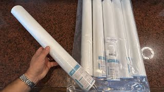 Get a 6Pack 5Micron Water Filters by MEMBRANE SOLUTIONS [upl. by Graner]