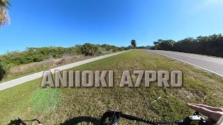 Aniioki A7Pro Ride at Fort DeSoto Park  Short version [upl. by Iadrahs]