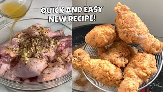 Quick and Easy Crispy Fried Chicken Recipe [upl. by Cathy445]