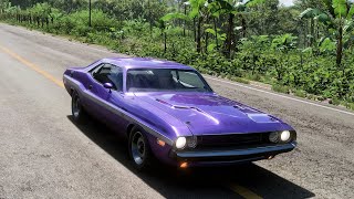 1100HP Dodge Challenger SRT Demon  Forza Horizon 5  Steering wheel gameplay [upl. by Roby]