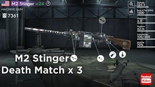 WORLD WAR HEROES M2 Stinger Death Match x 3 As of May 6 2024 [upl. by Odrawde340]