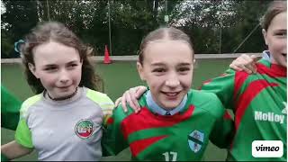 Durrow NS supporting Ballinamere in County Final 2024 [upl. by Caro]