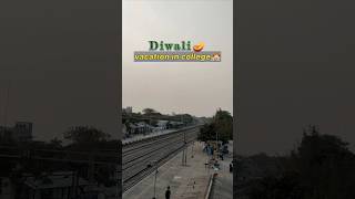 Diwali🪔 Vacation in college SGCMohali minivlog 16th minivlog diwalivacation newthingz shorts [upl. by Gemperle]