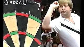 Darts European Masters 1995 Semi Final Burnett vs Gregory [upl. by Pul698]