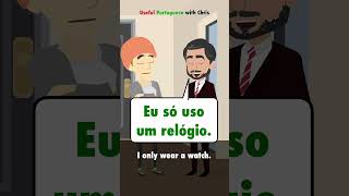 Learn Portuguese Hey man do you wear jewelry [upl. by Grishilda]