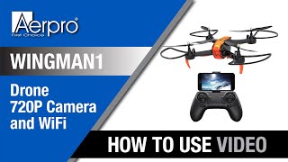 AERPRO WINGMAN1 SET UP GUIDE  PAIRING YOUR CONTROLLER [upl. by Leemaj]