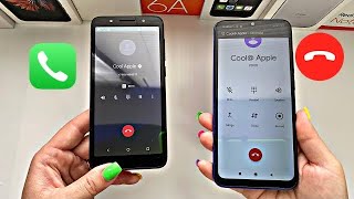 Alcatel 1C vs Xiaomi Redmi 9C NFC Incoming amp outgoing calls [upl. by Elyn]