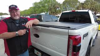 RetraxPro MX with Bedrug XLT Mat on a 2024 Ford F250 review by CampH Auto Accessories 7542054575 [upl. by Chickie]