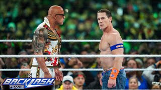 Full Match  Jhon Cena vs The Rock  WWE WrestleMania Backlash 2024 [upl. by Droffilc35]