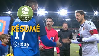 Grenoble Foot 38  Gazélec FC Ajaccio  11   Résumé  GF38  GFCA  201819 [upl. by Ideih]