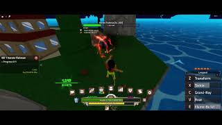 Senna VS Karate Fishman Roblox King’s Legacy [upl. by Scurlock]