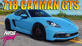 718 CAYMAN GTS SHOOTING CRAZY FLAMES 🇬🇾nfsheat [upl. by Jaye478]