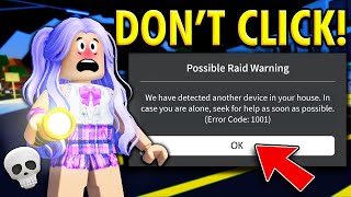 The CREEPIEST ERRORS on ROBLOX BROOKHAVEN [upl. by Neelac]