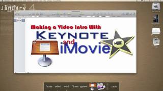 Using Keynote amp iMovie for TextTitle Effects [upl. by Zarger]