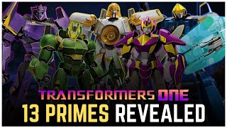 The 13 Primes in Transformers One Explained [upl. by Siocnarf]