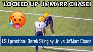 Derek Stingley SHUT DOWN Ja’Marr Chase 🤯 Derek Stingley vs Ja’Marr Chase WR vs CB 2022 NFL Draft [upl. by Silvia]