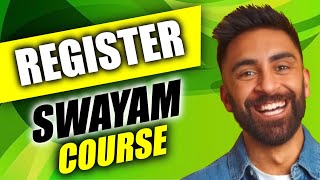 How to Register for a Course on Swayam [upl. by Lakin125]