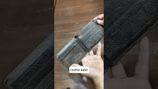 Leather wallet wallet viral reels walletsnbags shorts shopping retailshop mumbai shopnow [upl. by Hymen]