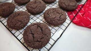 Chocolate Sugar Cookies  Soft Dutch Cocoa Cookies Recipe [upl. by Ysiad333]