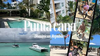 Dominican Republic Vlog 2024 🇩🇴 Punta Cana Travel Vlog Luxury villa Resort Tours  Restaurants [upl. by Nosniv653]