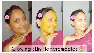 How to get clear amp Glowing skin🌷✨  Easy skin care tips amp remedies  Homemade Face Pack  dry skin [upl. by Salem]