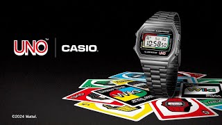 UNO™ × CASIO A158WEUC1 [upl. by Shira610]