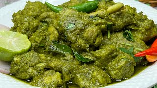 💚 HYDERABADI GREEN CHICKEN FRY 💚 [upl. by Areek]