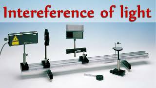 Interference Of Light  Determination of the wavelength of light by interference EasyScience NTU [upl. by Doowron901]