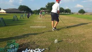 151mph club head speed on swing speed radar [upl. by Butch]