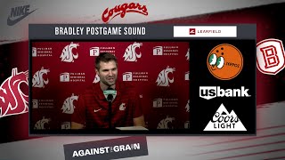 WSU MBB David Riley Bradley Postgame  11824 [upl. by Adnilab]