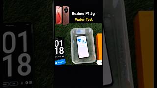 Realme P1 5G Water Test  shorts [upl. by Renckens]