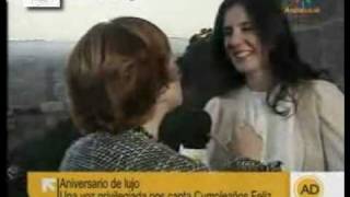 Diana Navarro cantando el cumpleaños feliz a AD [upl. by Antebi]