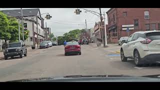 A drive through Sackville NB A university Town [upl. by Dorran]