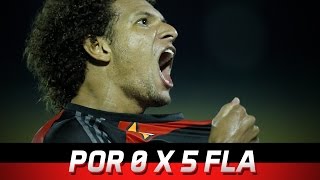 GOLS  PortuguesaRJ 0 x 5 Flamengo  Campeonato Carioca 100216 [upl. by Orest]