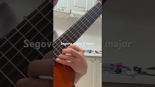 Segovia scales G major guitar [upl. by Uthrop355]