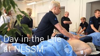 A Day in the Life at NLSSM The North London School of Sports Massage [upl. by Anilejna]