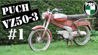 Puch VZ50 3Gang Basics [upl. by Asinet331]