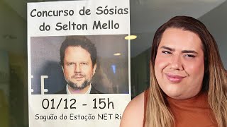 O CONCURSO DE SÓSIAS QUE ELEGEU O PRIMEIRO SELTON MELLO NEGRO DA HISTÓRIA [upl. by Liebermann]