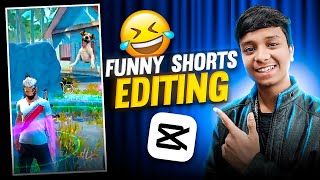 How to Edit Free Fire FUNNY Gaming Shorts in Capcut [upl. by Nosirb]