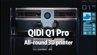 QIDI Q1 Pro  Compact Affordable Heated chamber 3d printer [upl. by Jurdi]