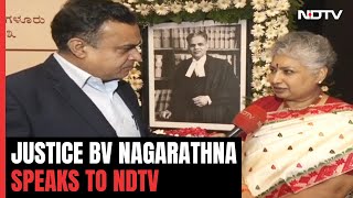 Justice BV Nagarathna To NDTV On How She Balanced Law Career Family Life [upl. by Nairbal]