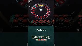 Review on IMMERSIVE ROULETTE by Evolution Gaming [upl. by Idalina693]