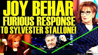 JOY BEHAR SNAPS AT SYLVESTER STALLONE AFTER THE VIEW RATINGS DISASTER GETS EVEN WORSE FOR DISNEY [upl. by Nonad]