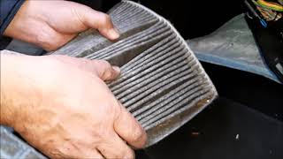 Change Cabin  Pollen Filter in Ford S Max 2006  2015 [upl. by Ledarf]