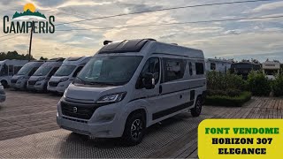 Font Vendome Horizon 307 Elegance VERSIONE CAMPERIS  Videorecensione Camper VanFurgonato [upl. by Bathelda959]