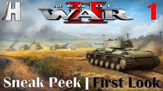 Men of War II  New Game  Sneak Peek  Campaign Gameplay  Part 1 [upl. by Tlevesoor783]