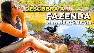 VISITANDO A FAZENDA PARAÍSO ATIBAIA O DESTINO PERFEITO PARA UM DIA DE LAZER [upl. by Niloc]