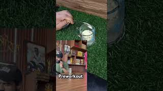 Preworkout drink by famous gym coach Nitesh Soni food niteshsoni recipe healthydrink preworkout [upl. by Oirram31]